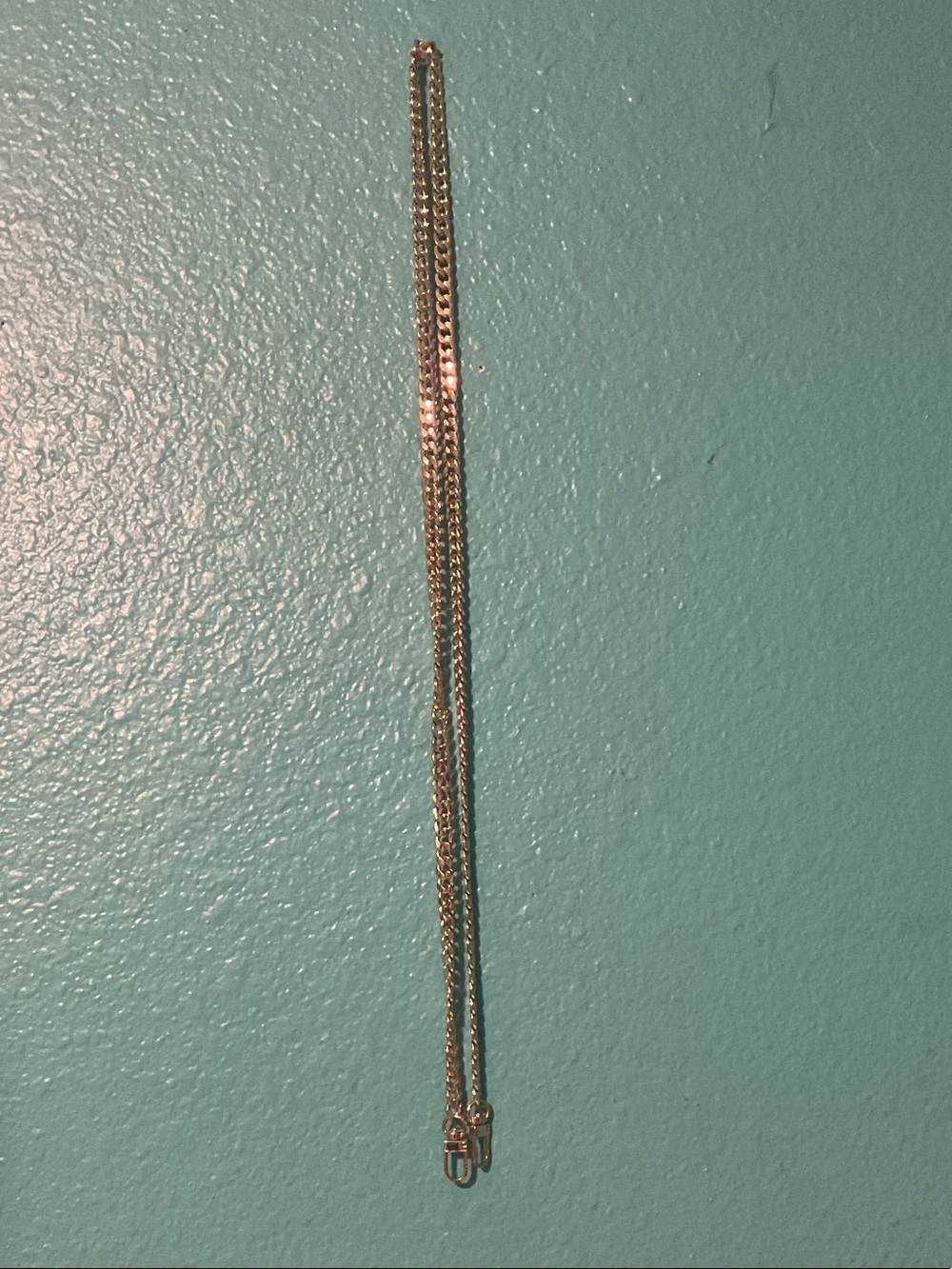 Golden detachable crossbody chain- for purse